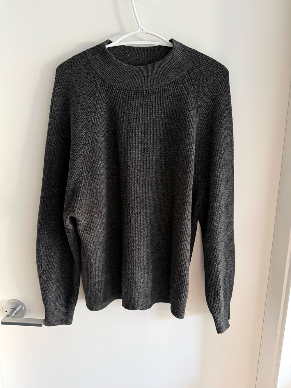 GAP Charcoal Crewneck Knit Sweater